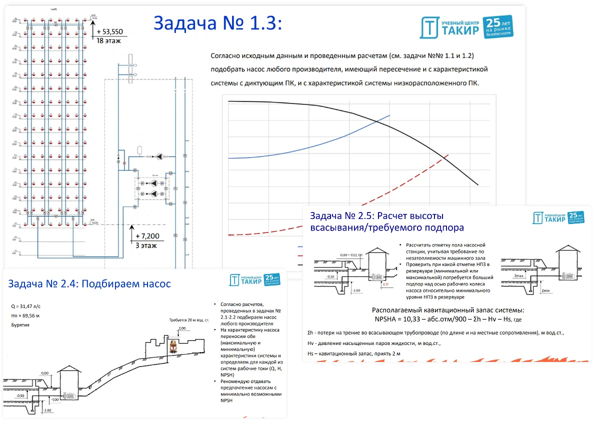 После лекций — выполняете задания