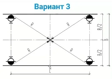 Размещение пожарных кранов