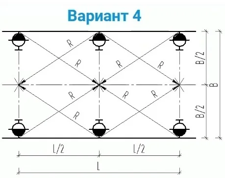 Размещение пожарных кранов