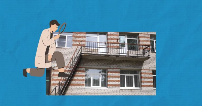 Как испытывать “пожарную лестницу” с бетонной площадкой