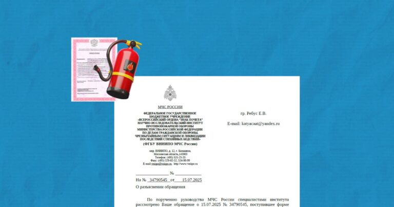 Обслуживание огнетушителей в 2025 году. Ответ ВНИИПО